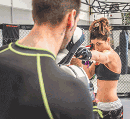 MMA coaching Session