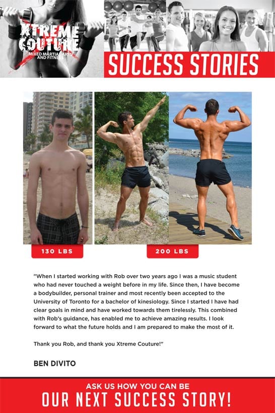 Ben Divito&rsquo;s transformation at Xtreme Couture