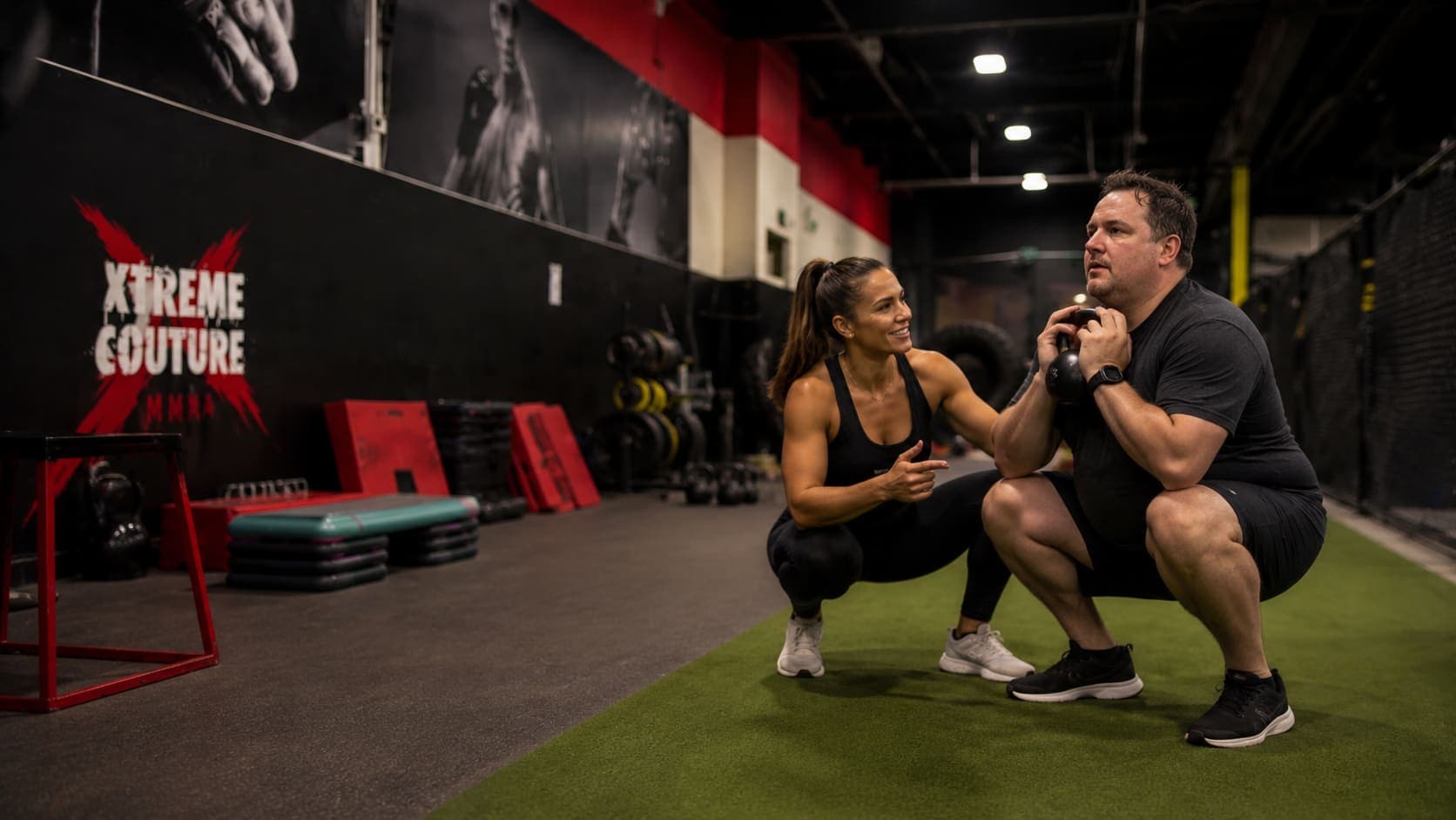 Training at Xtreme Couture Toronto